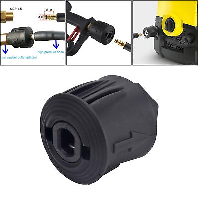 #ad High Pressure Washer Hose Connector Converter Adapter Fittings M22 for K $8.96