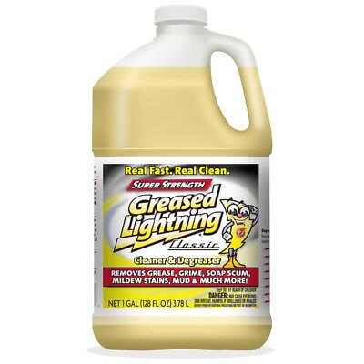 #ad Greased Lightning Fresh Scent Cleaner and Degreaser 1 gal Liquid Pack of 4 $57.74