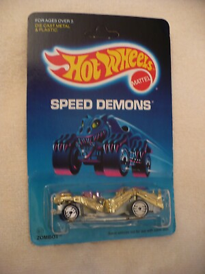 G2 SPEED DEMONS COLLECT THEM ALL HOT WHEELS ZOMBOT MIP #3797 $119.99