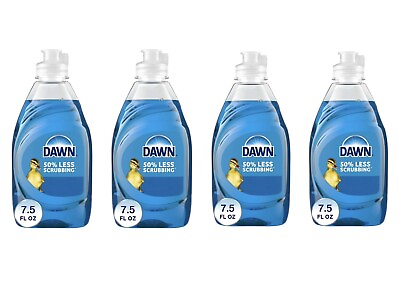#ad PACK OF 4 Dawn Dish Soap Original Scent 7.5 Fl Oz $8.39