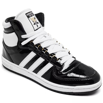 #ad #ad Adidas Originals Top Ten Men#x27;s Sneaker Athletic Shoe Black Trainer #191 $74.95