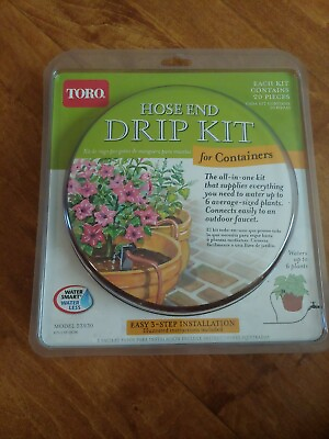 #ad Toro Hose End #53930 Drip All in one 20 Pieces $5.00