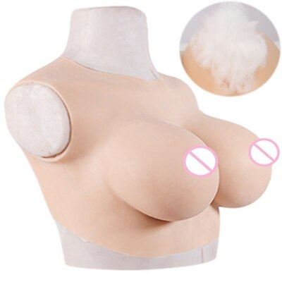 #ad Round neck dummy makes lifelike silicone breast of E F G CUP Boobs $135.79