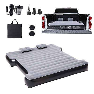 #ad VEVOR Truck Bed Air Mattress 5.5 5.8 ft Full Size Short Bed Inflatable with Pump $58.69