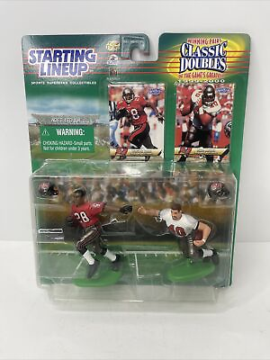 #ad #ad NEW Starting Lineup Classic Doubles 1999 Bucs Warrick Dunn and Mike Alstott New $9.80