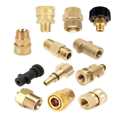 Adapter Connector Accessories High Pressure Metal Plastic Pressure Washer #ad $8.47
