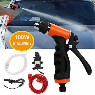 #ad #ad 12V 100W 160PSI High Pressure Water Pump Electric Washer Pump Kit Car Auto RV $23.99