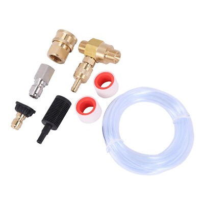#ad Pressure Washer Chemical Injector Kit Adjustable Soap Dispenser 3 8 Inch 2590 AU $35.99