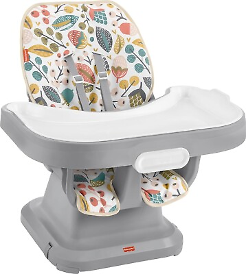 #ad #ad Fisher Price SpaceSaver Simple Clean High Chair Berry Bramble Portable Infant AU $109.80