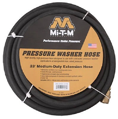 #ad MI T M AW 0050 0176 23#x27; Wire Braided High Pressure Power Washer Extension Hose $59.90