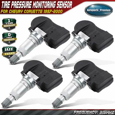 #ad 4x Tire Pressure Monitoring System Sensor for Chevrolet Corvette 97 00 315 Mhz $39.99