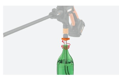 #ad GENUINE WORX HydroShot Pressure Washer BOTTLE CAP CONNECTOR Connect Bottles $9.76
