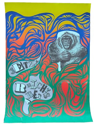 Vintage Poster 1969 Lothar Gunther BUCHHEIM Enough Is Enough NEON Psychedelic #ad #ad $73.95
