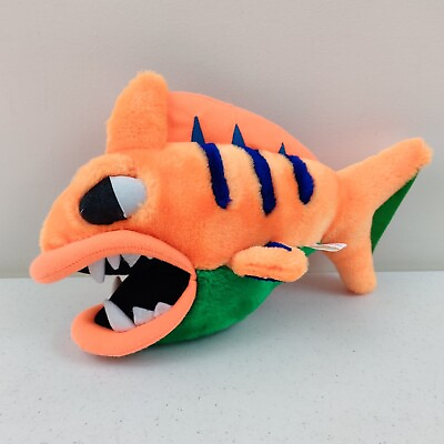 #ad #ad Elko usa inc Angry Fish Stuffed Animal Plush Toy Piranha $20.00