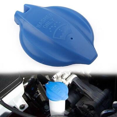 #ad #ad For Hyundai Washer Bottle Cap Windshield Wiper Fluid Reservoir Water Cover Blue $8.09