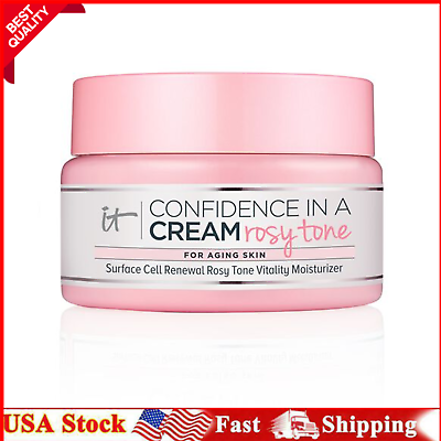 #ad It Cosmetics Confidence In A Cream ROSY TONE CELL Renewal Moisturizer 60ml 2oz $23.88