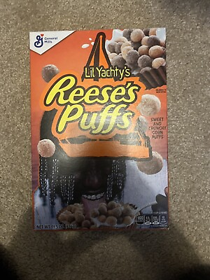 Lil Yachty x Reeses Puffs Cereal Rare General Mills Brand New #ad $12.50