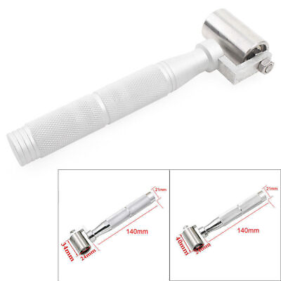 #ad #ad A Stainless steel Flat Pressure Roller Wallpaper Apply Hand Tool Kit W Bearing $15.90