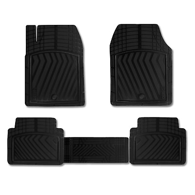 #ad Trimmable Floor Mats Liner All Weather for Honda 3D Black Waterproof 4Pcs $49.90