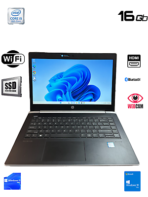 #ad HP Probook G5 Laptop Notebook PC i5 8th gen 16GB 256GB m.2 WIN 10 OR 11 WIFI $169.00