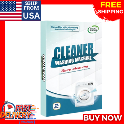 #ad Splash Spotless Washing Machine Cleaner Deep Cleaning For HE Top Load Washers $22.90