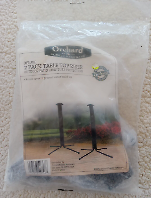 #ad orchard supply hardware deluxe 2 pack patio table top riser $14.00