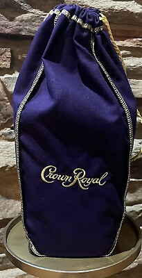 #ad Crown Royal Purple 1.75L Drawstring Bag New $5.95