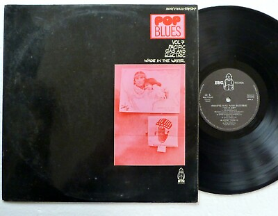 #ad PACIFIC GAS amp; ELECTRIC Pop Blues Vol.7 FRENCH BYG Label ROCK 1970 LP #3175 $24.00