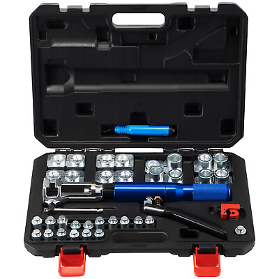 #ad VEVOR Hydraulic Flaring Tool Kit Double Flaring Tool 45° for 3 16quot; to 1 2quot; Tube $116.99