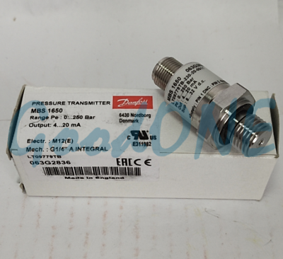 #ad 1PC New Danfoss MBS1650 Pressure Transmitter 063G2836 $170.00