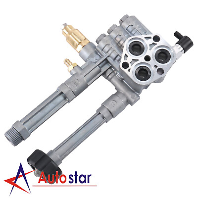 For RMW and SRMW Pumps Troy Bilt Complete Pressure Washer Pump Head Assy AR42518 #ad $64.97