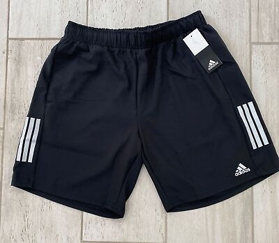NWT Adidas Men#x27;s Dri Fit 3 Stripe Training Shorts Ash Black Dark Gray S XXL #ad $24.75