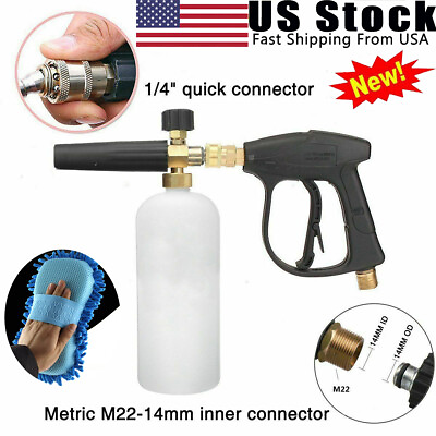 #ad High Pressure Power Washer Gun Water Jet Bottle Brush for Car Garden House Clean $39.55
