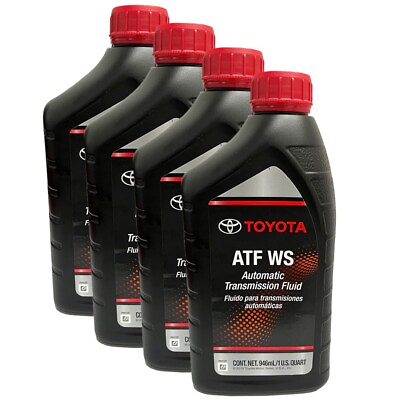 #ad 4 Quart Genuine Toyota ATF WS Automatic Transmission Oil Fluid OEM 00289 ATFWS $63.45