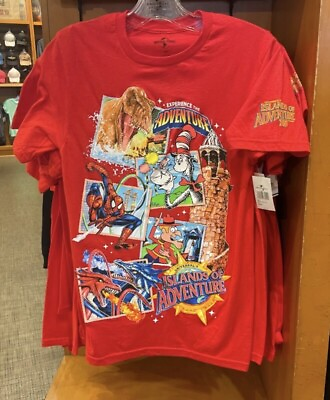 #ad Universal Studios Islands Of Adventure 25th Anniversary Shirt New Size L $49.95