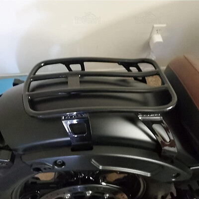Black Solo Seat Luggage Rack Kit For Indian Scout Bobber Sixty Twenty 2018 2024 #ad $119.99