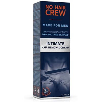 #ad No Hair Crew Intimate Hair Removal Cream $16.98
