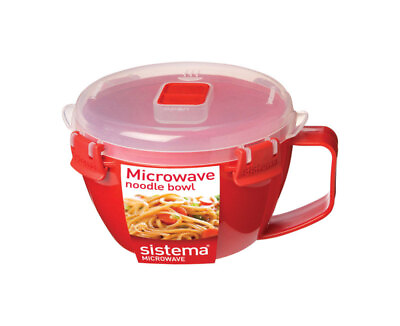 #ad Sistema 1109 Phthalate BPA Free Microwave Noodle Bowl 940 ml. $17.63