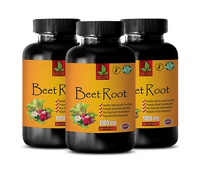 #ad #ad athletic enhancement power BEET ROOT digestion capsules 3 Bottles $48.69