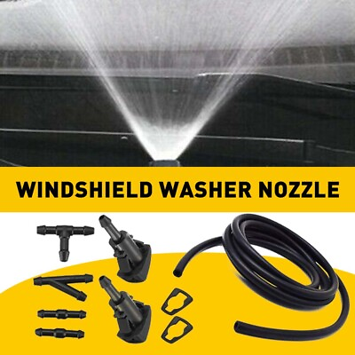 #ad Windshield Washer Fluid Nozzle Connector Hose For Dodge Durango Charger Jeep RAM $9.49