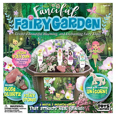 #ad Fanciful Fairy Garden Indoor Micro Garden Kit $23.82