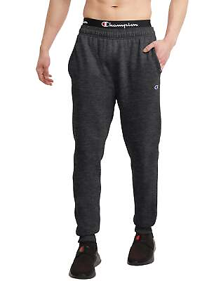#ad #ad Champion Sweatpants Powerblend Joggers Big amp; Tall Sizes Drawcord 31quot; 36quot; L 4XB $33.75