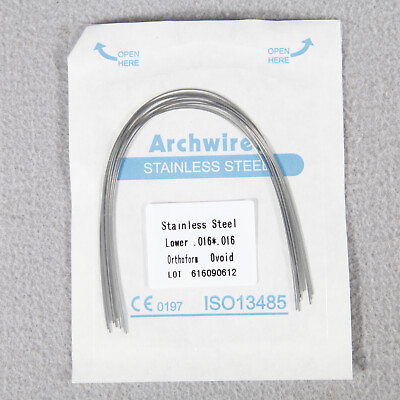 #ad Dental Orthodontic Stainless steel Arch Wire rectangular $122.90