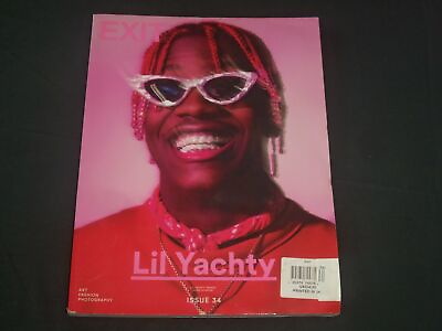 #ad EXIT SHOP MAGAZINE ISSUE NO. 34 LIL YACHTY COVER GREAT FASHION PB 2794 $50.24