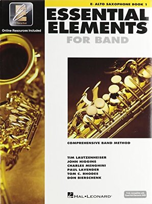 #ad #ad Hal Leonard Essential Elements 2000 Alto Saxophone Book 1 with CD ROM $14.92