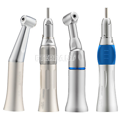 #ad ENTERFANT Dental Slow Low Speed Straight Handpiece Contra Angle Air Motor E type $312.91