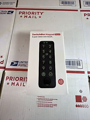Switchbot Keypad Touch for SwitchBot Lock Fingerprint Keyless Home Entry IP65 $65.00