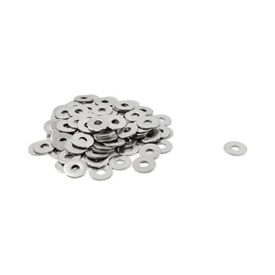 #ad M6 Flat Washer100Pcs M6 Washer 304 Stainless Steel Flat Washers for Bolts and... $16.56