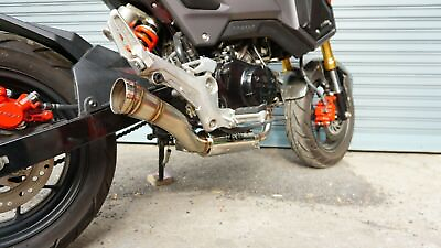 #ad ZoOM Exhaust Brute Honda GROM 125 MSX SF OG 2013 2020 Full System Low Mount GBP 228.23