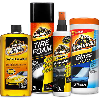 #ad Complete Car Cleaning Car Care Kit 4 Pieces $19.48